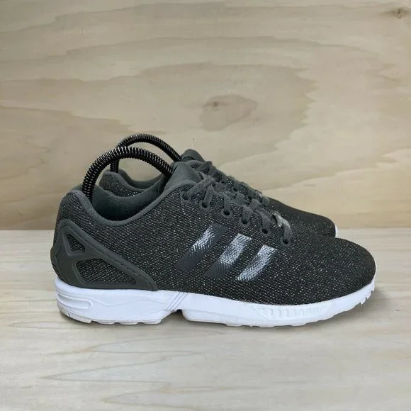 adidas | Shoes | Adidas Womens Zx Flux Shoes Green Glitter Shoes
